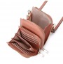 Mini phone bag with multiple slots and slung body