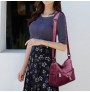 Artificial leather casual shoulder bag cross-body bag