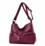 Artificial leather casual shoulder bag cross-body bag