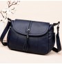 Elegant soft leather cross-body bag