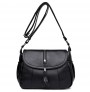 Elegant soft leather cross-body bag