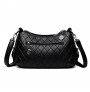 Double layer imitation leather multi-functional shoulder bag