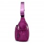 Casual multi-pocket lightweight shoulder bag