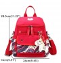 Detachable canvas multi-function shoulder bag