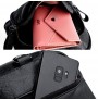 PU leather solid multi-functional shoulder bag