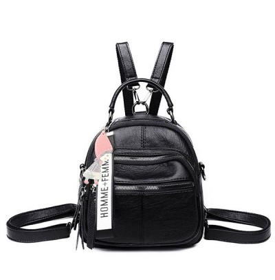 PU leather mini backpack diagonal multifunctional bag