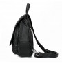 PU leather large capacity backpack