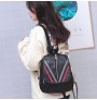 PU leather large capacity backpack