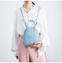 Artificial leather candy shoulder bag