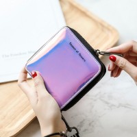 Fashion laser long wallet