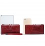 5.5 "9-slot leather wallet