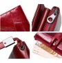 5.5 "9-slot leather wallet