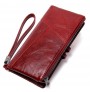 5.5 "9-slot leather wallet