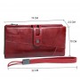 5.5 "9-slot leather wallet