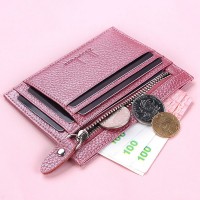 10-slot leather wallet