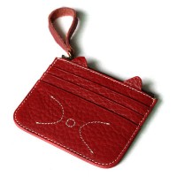 Leather 6-slot coin purse