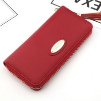 Fashion solid color wallet