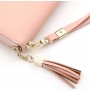 Fashion solid color wallet