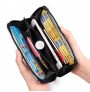 Faux leather phone wallet coin purse