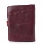 Leather antique seven-slot wallet