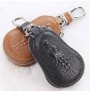 Men's Leather Crocodile Wallet Car Key Case Key Holder