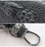 Men's Leather Crocodile Wallet Car Key Case Key Holder